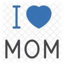 Love Mom Motherday Icon