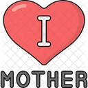 I Love Mom Love Mom Mother Icon