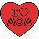 I Love Mon Love Heart Icon