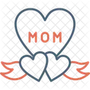 I Love Mom Heart  Icon