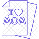 I Love Mon Love Heart Icon