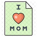 Mothercard Wish Love Icon