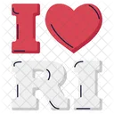 I love ri  Icon