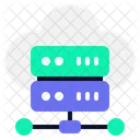 Infrastructure As A Service Technology Network Icon