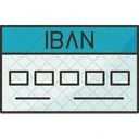 Iban Number International Icon