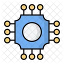 Ic Chip Circuit Icon