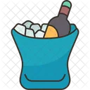 Ice Bucket Chilled Icon