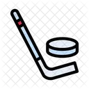 Ice Hockey Stick Icon