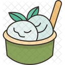 Ice Cream Coconut Icon