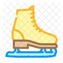 Ice Skating Winter Icon