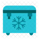 Ice Box Refrigerator Fridge Icon