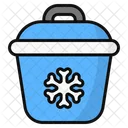 Ice Box Portable Fridge Cooler Icon
