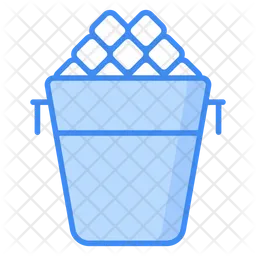 Ice Bucket  Icon