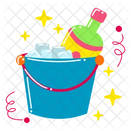 Ice Bucket  Icon