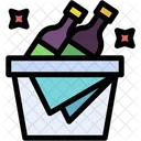 Ice Bucket Drink Celebration Icon