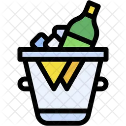 Ice bucket  Icon