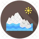 Ice Cap Polar Melting Icon