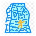 Ice Climbing Winter Icon
