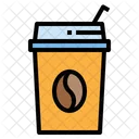 Ice Coffee Coffee Takeaway Cup Icon