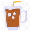 Cold Coffee Ice Coffee Drink Icon