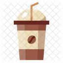 아이스 커피 컵 음료 아이콘