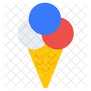 Gelato Ice Cream Summer Dessert Icon