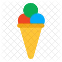 Ice Cone Gelato Ice Cream Icon