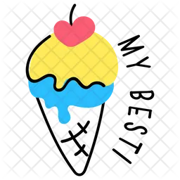 Ice Cone  Icon