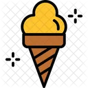 Ice Cone Cream Dessert Icon