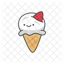 Cute Ice Cream Sweet Dessert Icon