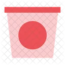 Ice Cream Grocery Package Icon