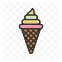 Ice Cream Cone Desserts Icon