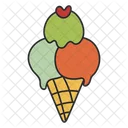 Ice Cream Desert Sweet Icon