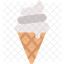 Ice Cream Gelato Cone Icon