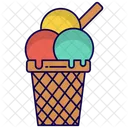 Ice Cream Dessert Sweet Icon