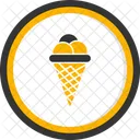 Ice Cream Swimming Championship Dessert Icon