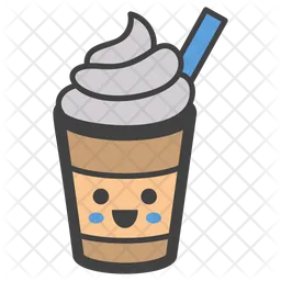 Ice Cream Emoji Icon
