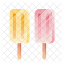 Cream Popsicle Candy Icon
