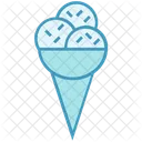 Bakery Ice Cream Cone Icon