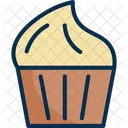 Ice Cream Muffin Cupcake Icon