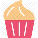 Ice Cream Muffin Cupcake Icon