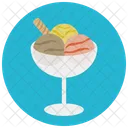 Ice Cream Cream Glass Icon