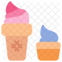 Ice Cream Gelato Sundae Icon