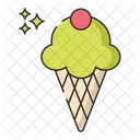 Ice Cream Ice Cream Cone Sweet Icon