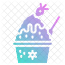 Shaved Ice Food Icon
