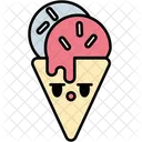 Ice Cream Ice Cream Cone Sweet Icon