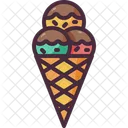 Ice Cream Summer Dessert Icon