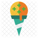 Ice Cream Food And Restaurant Scoops Icon