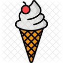 아이스크림 디저트 음식 아이콘