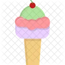 Ice Cream Dessert Sweet Icon